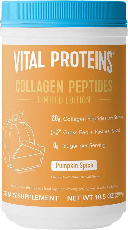 Vital Proteins Collagen Peptides Powder, Unflavored, 9.33oz | Grass-Fed Collagen Peptides, Supports Hair Skin & Nails, Bones & Joints, 13 Servings