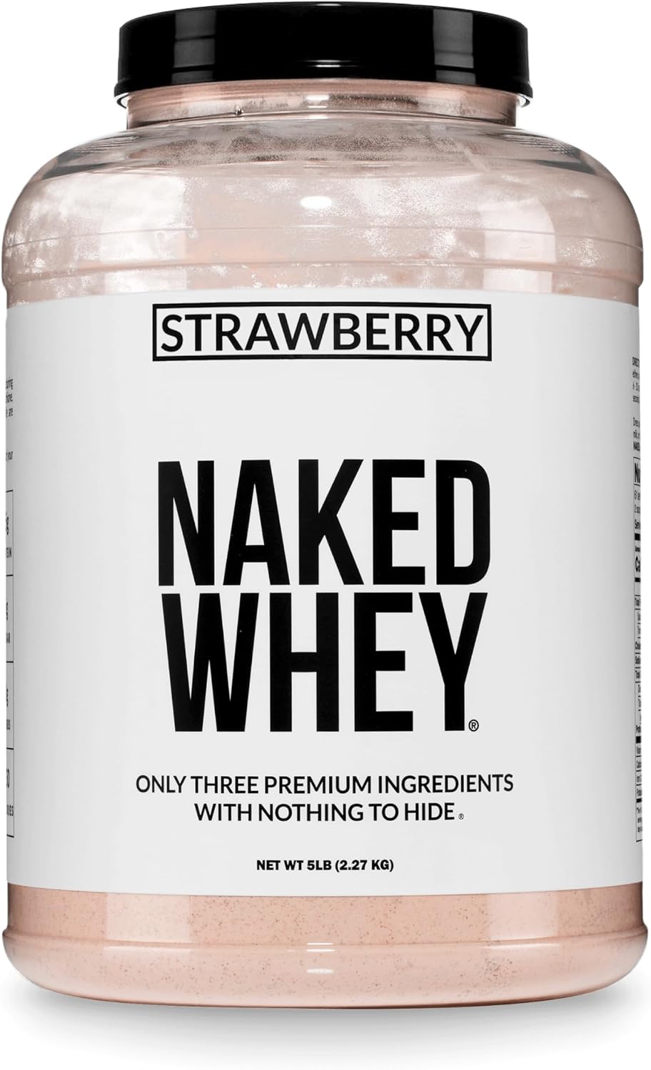 NAKED Whey 1Lb - Only 1 Ingredient, Grass Fed Whey Protein Powder, NSF Certified, Undenatured, No Gmos, No Soy, Gluten Free, Stimulate Growth, Enhance Recovery - 15 Servings