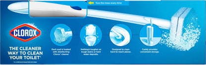 Clorox ToiletWand Toilet Cleaning System, Wand, Caddy and 6 Refill Heads