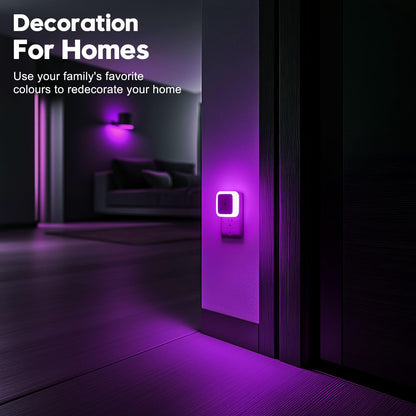 Sujeet Night Light, Night Lights Plug into Wall 8-Pack, Nightlight Plug in Night Light, Dusk to Dawn Night Lamp Led (Warm White)
