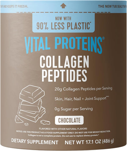 Vital Proteins Collagen Peptides Powder, Unflavored, 9.33oz | Grass-Fed Collagen Peptides, Supports Hair Skin & Nails, Bones & Joints, 13 Servings