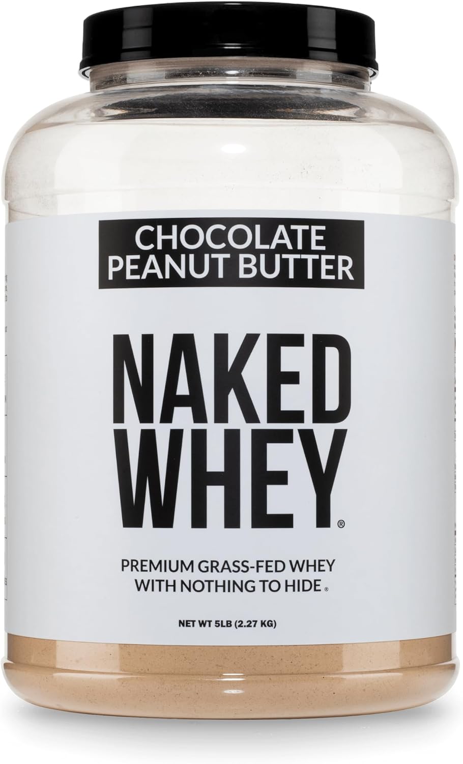 NAKED Whey 1Lb - Only 1 Ingredient, Grass Fed Whey Protein Powder, NSF Certified, Undenatured, No Gmos, No Soy, Gluten Free, Stimulate Growth, Enhance Recovery - 15 Servings