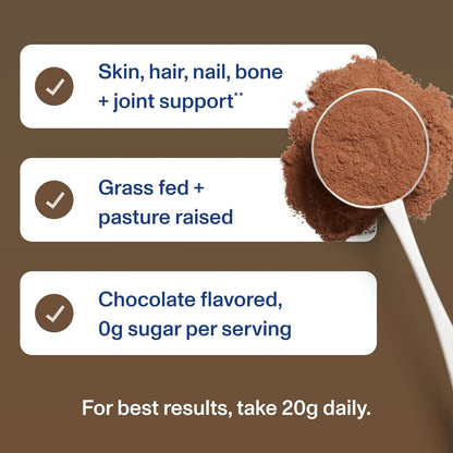Vital Proteins Collagen Peptides Powder, Unflavored, 9.33oz | Grass-Fed Collagen Peptides, Supports Hair Skin & Nails, Bones & Joints, 13 Servings