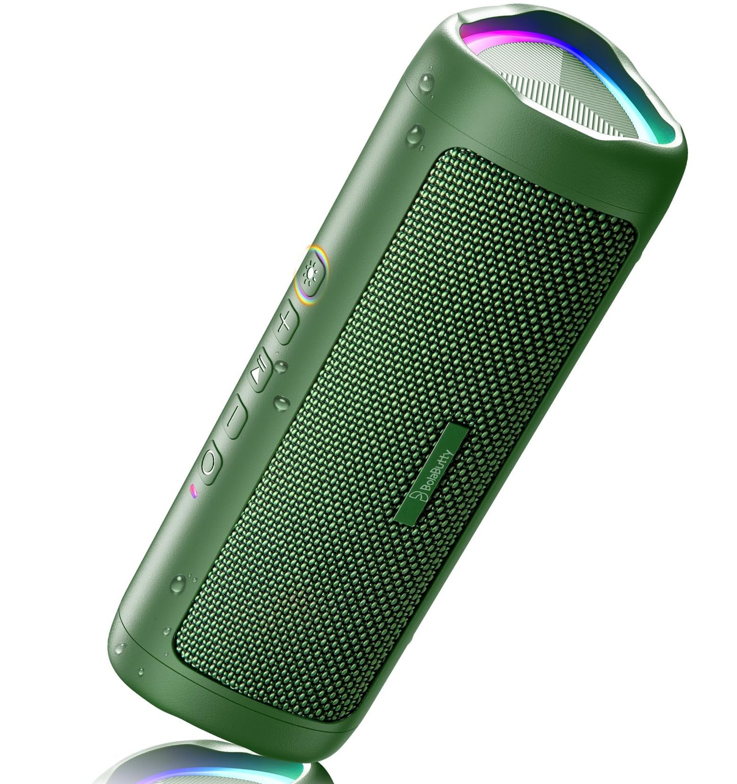 Bluetooth Speaker, 20W HD Sound, Portable Wireless, IPX5 Waterproof, Up to 24H Playtime, TWS Pairing, for Home/Party/Outdoor/Camping/Beach Essentials, Electronic Gadgets, Birthday Gift (Black)