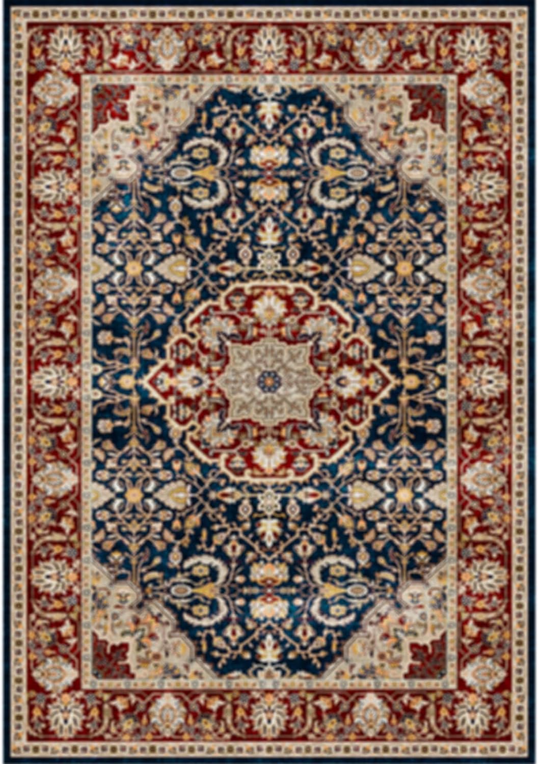 2x6 Hallway Washable Runner Rug : Vintage Soft Kitchen Laundry Runner with Non Slip Backing Farmhouse Entryway Living Room Floor Mat Stain Resistant Carpet for Bedroom Bathroom Distressed Beside Rug