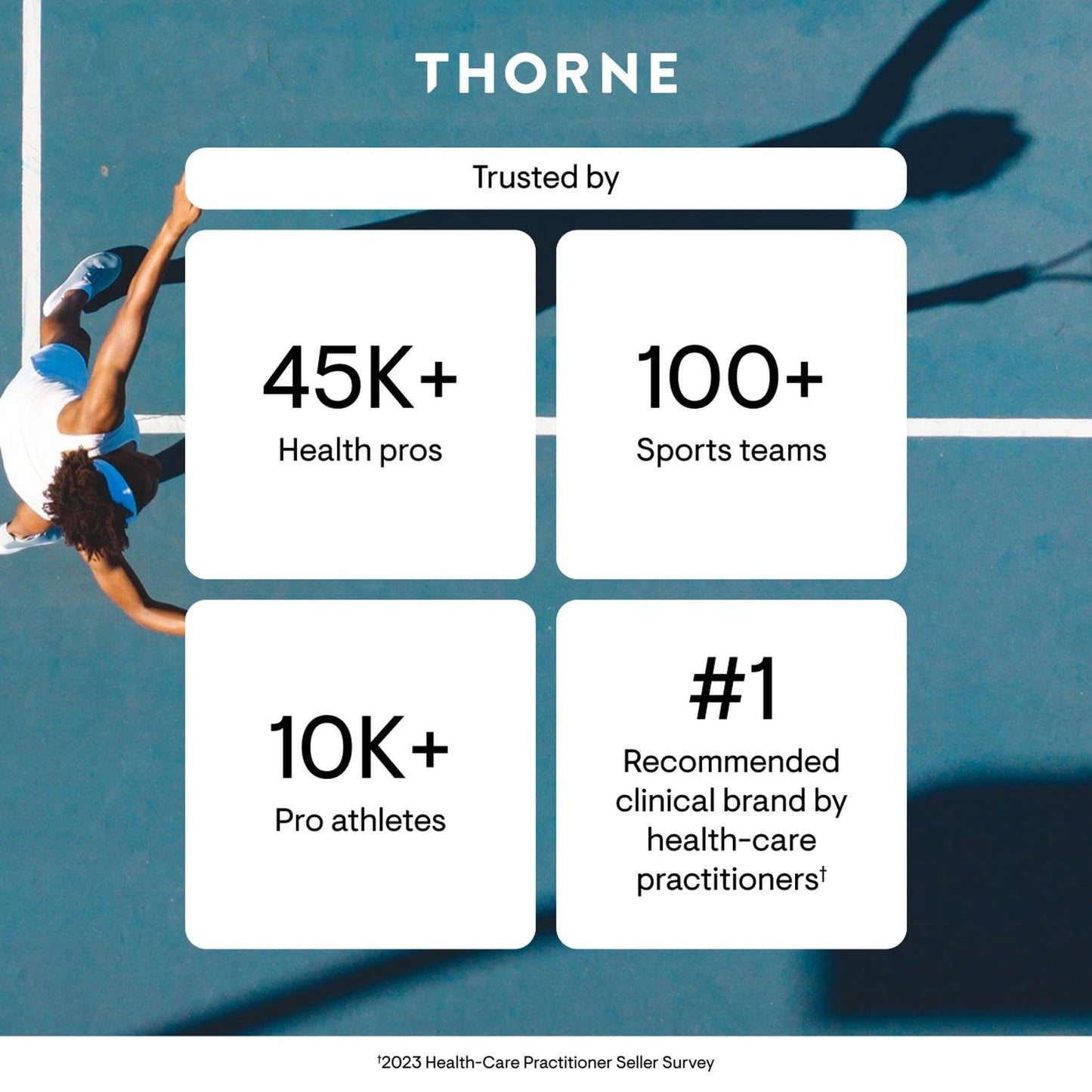 THORNE Creatine, Micronized Creatine Monohydrate Powder, 90 Servings | Supports Lean Muscle Mass, Endurance & Cognitive Function*, Unflavored, 5 g per Serving, NSF Certified for Sport
