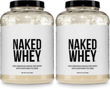 NAKED Whey 1Lb - Only 1 Ingredient, Grass Fed Whey Protein Powder, NSF Certified, Undenatured, No Gmos, No Soy, Gluten Free, Stimulate Growth, Enhance Recovery - 15 Servings