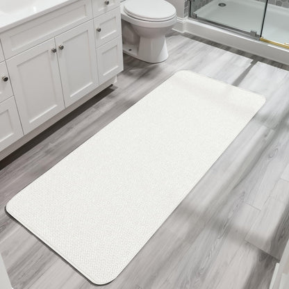 Bosap Bath Mat,Ultra Thin Bathroom Runner Rugs,Large Bath Mats for Bathroom,Quick Dry,Non-Slip,Machine Washable,Low Pile,Bath Rug,Shower Outside,Sink,Home Decor Accessories.Purple,3'x5'(36x60inch)