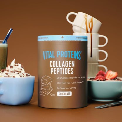 Vital Proteins Collagen Peptides Powder, Unflavored, 9.33oz | Grass-Fed Collagen Peptides, Supports Hair Skin & Nails, Bones & Joints, 13 Servings