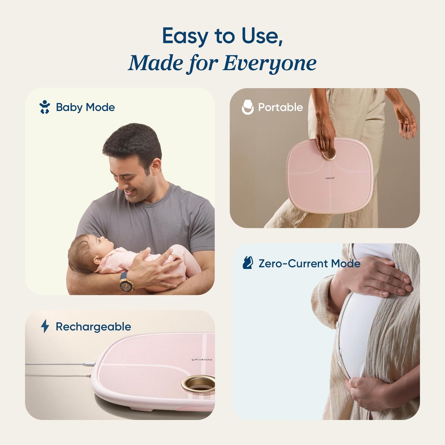 Etekcity Smart Scale for Body Weight, Body Fat and BMI, FSA Eligible | HSA Eligible, Bathroom Scale with Muscle Mass, Accurate Bluetooth App Sync, LED Display and Tempered Glass