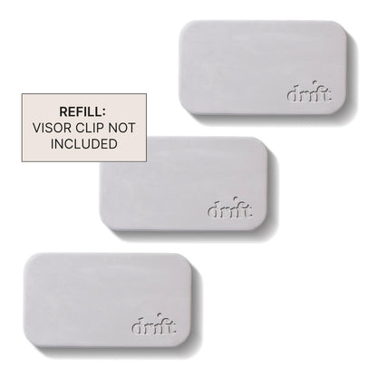 Drift Car Air Freshener - Stone Air Freshener Car Odor Eliminator - Long Lasting Scent - Auto Accessories - Metal Clip - Essential Oils - Clean Ingredients - Cabana Scent Starter Kit
