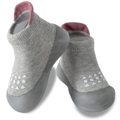 Hstyle Baby Sock Shoes Toddler Boys Walking Shoes Infant Slippers Sneakers | Non-Slip,Soft Rubber Sole,Lightweight,1st Birthday Gifts for Baby Boys Girls