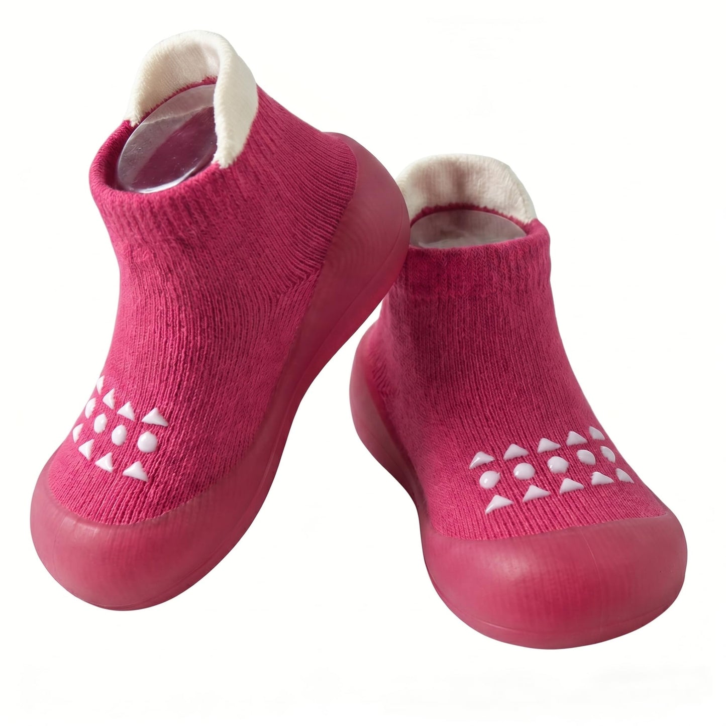 Hstyle Baby Sock Shoes Toddler Boys Walking Shoes Infant Slippers Sneakers | Non-Slip,Soft Rubber Sole,Lightweight,1st Birthday Gifts for Baby Boys Girls