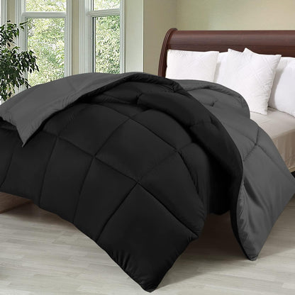 Utopia Bedding Queen Comforter 2 Pack, Duvet Insert, White, 88 x 88 Inches | Soft and Fluffy Down Alternative Bed Comforter, All Season, Breathable, Corner Tabs, Box Stitched, Durable, Machine Washable