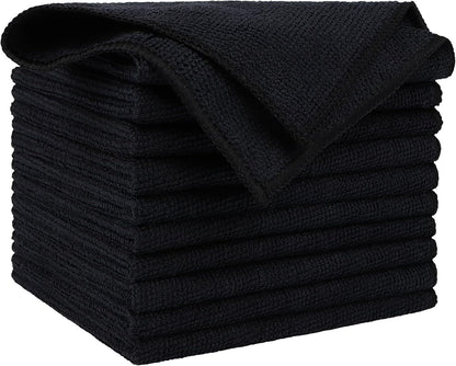 AIDEA Microfiber Cleaning Cloth-50PK, Microfiber Towels for Cars, 12×12" | Premium Wash Cloths, Dusting Cloth Cleaning Rags, Absorbent Towels for SUVs, House, Kitchen, Window, Cleaning Supplies