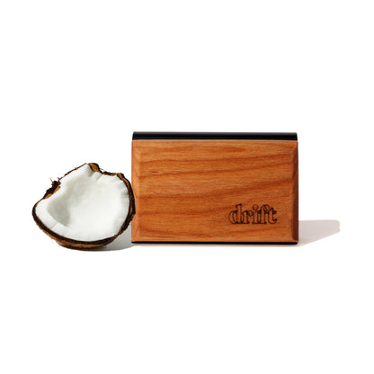 Drift Car Air Freshener - The Original Wood Air Freshener - Car Odor Eliminator - Long Lasting Scent - Auto Accessories - Metal Clip - Essential Oils - Clean Ingredients - Teak Scent Starter Kit
