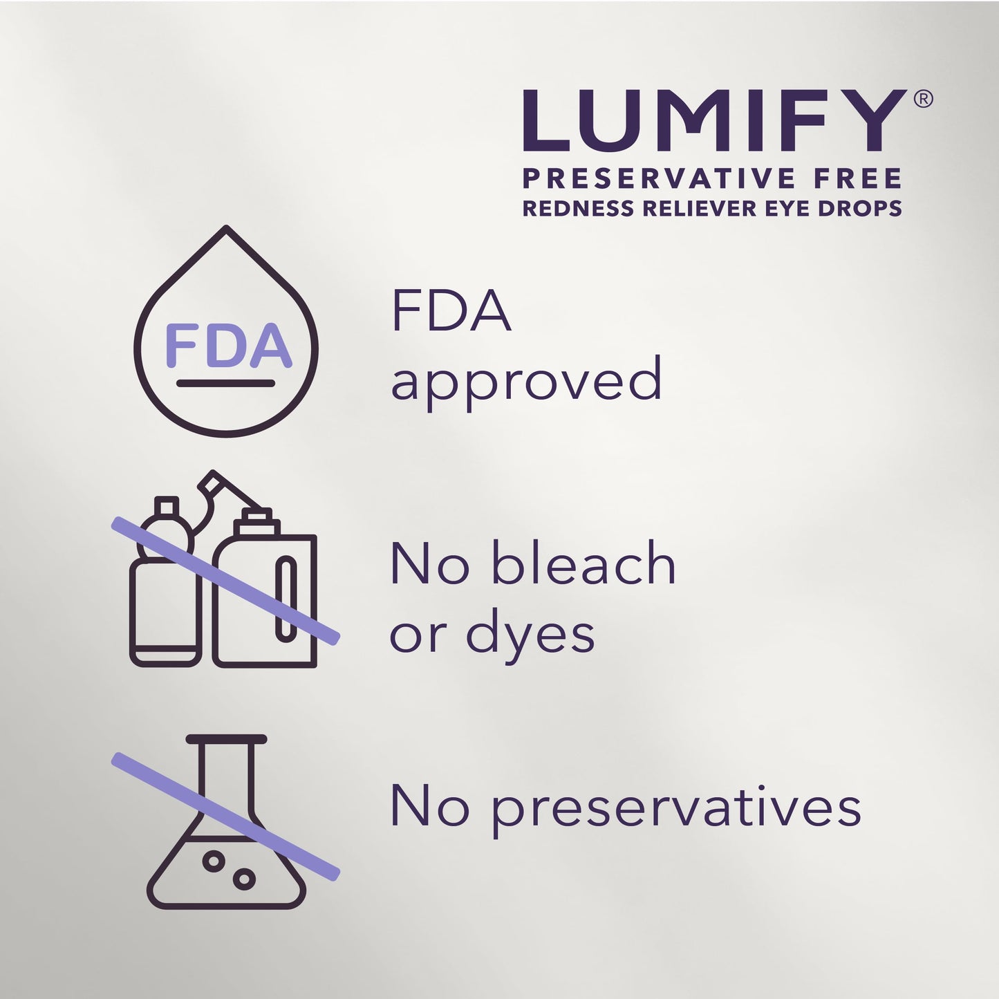 Lumify Redness Relief Eye Drops, Whiter & Brighter Looking Eyes, 0.25 oz | Works in 1 minute, lasts up to 8 hours, For Whiter & Brighter Looking Eyes, 1 bottle