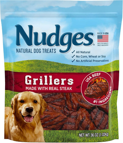 Blue Buffalo Nudges Homestyle Chicken Dog Treats, 16 oz | Real Chicken First, with Peas & Carrots, Made in the USA, No Corn, Wheat, or Soy