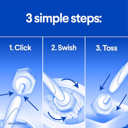 Clorox ToiletWand Toilet Cleaning System, Wand, Caddy and 6 Refill Heads