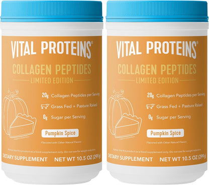 Vital Proteins Collagen Peptides Powder, Unflavored, 9.33oz | Grass-Fed Collagen Peptides, Supports Hair Skin & Nails, Bones & Joints, 13 Servings