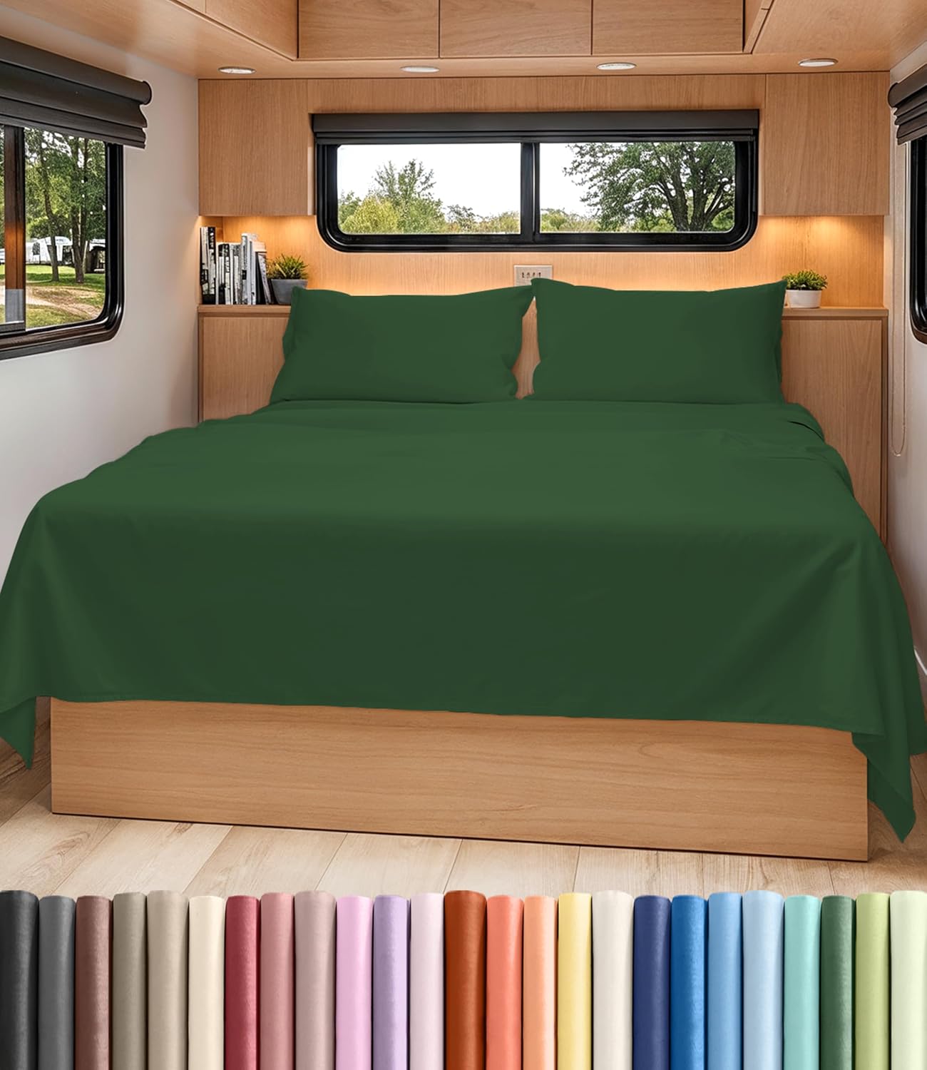 Twin XL 3 Piece Sheet Set - College Dorm Room Essentials - White | Deep Pocket Bed Sheets for Women, Men, Teens & Students, Soft, Cooling, Breathable & Wrinkle Free, Oeko-Tex Bed Sheet Set
