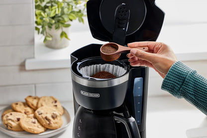 BLACK+DECKER 12-Cup Drip Coffee Maker with Vortex Brewing