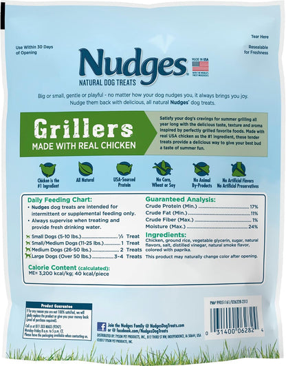 Blue Buffalo Nudges Homestyle Chicken Dog Treats, 16 oz | Real Chicken First, with Peas & Carrots, Made in the USA, No Corn, Wheat, or Soy