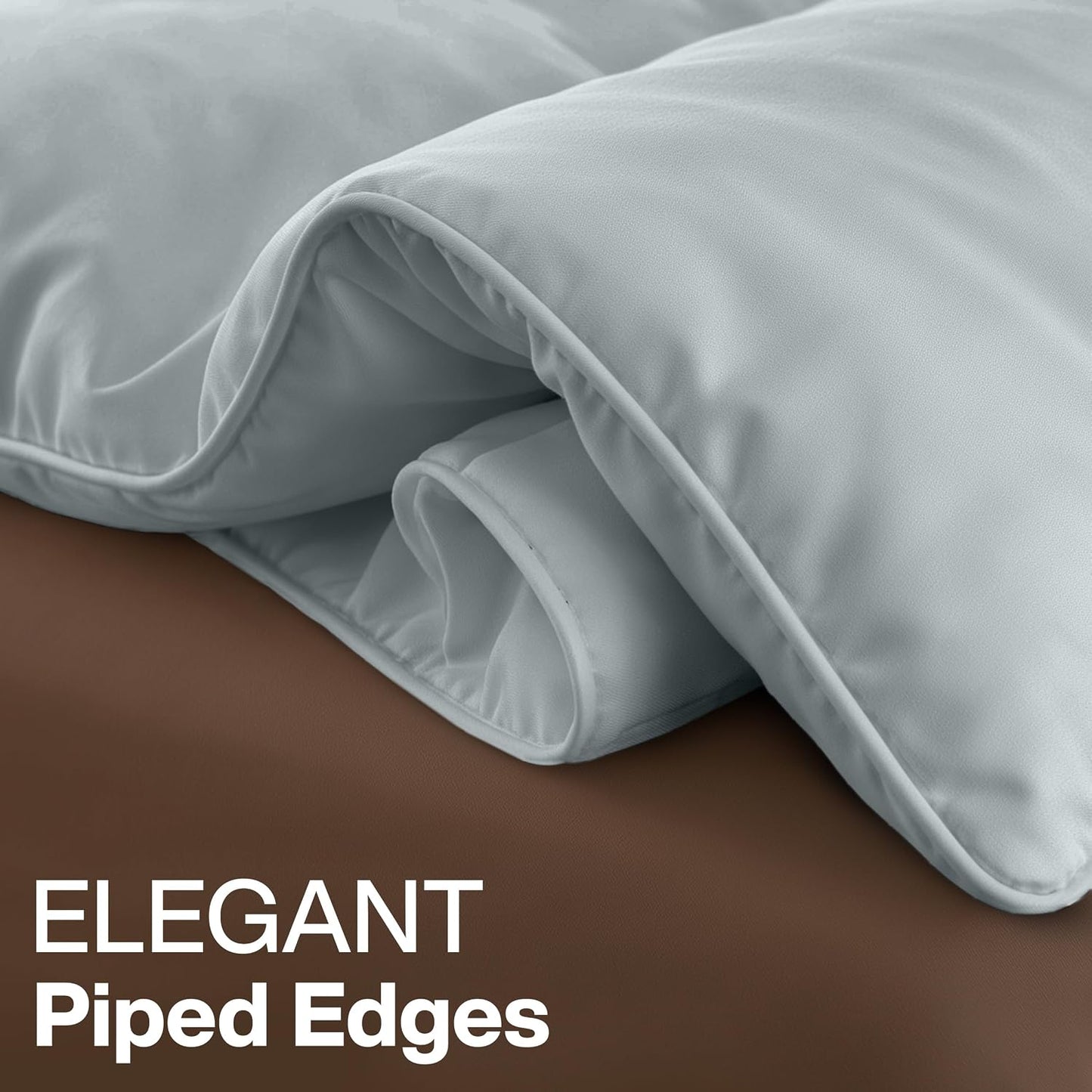 Utopia Bedding Queen Comforter 2 Pack, Duvet Insert, White, 88 x 88 Inches | Soft and Fluffy Down Alternative Bed Comforter, All Season, Breathable, Corner Tabs, Box Stitched, Durable, Machine Washable