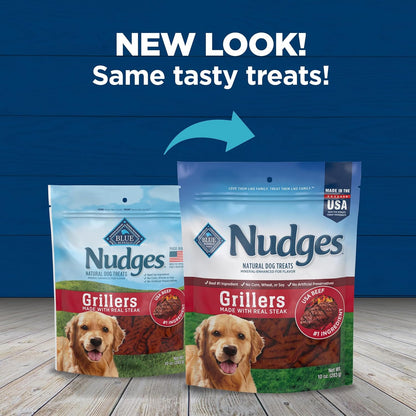 Blue Buffalo Nudges Homestyle Chicken Dog Treats, 16 oz | Real Chicken First, with Peas & Carrots, Made in the USA, No Corn, Wheat, or Soy