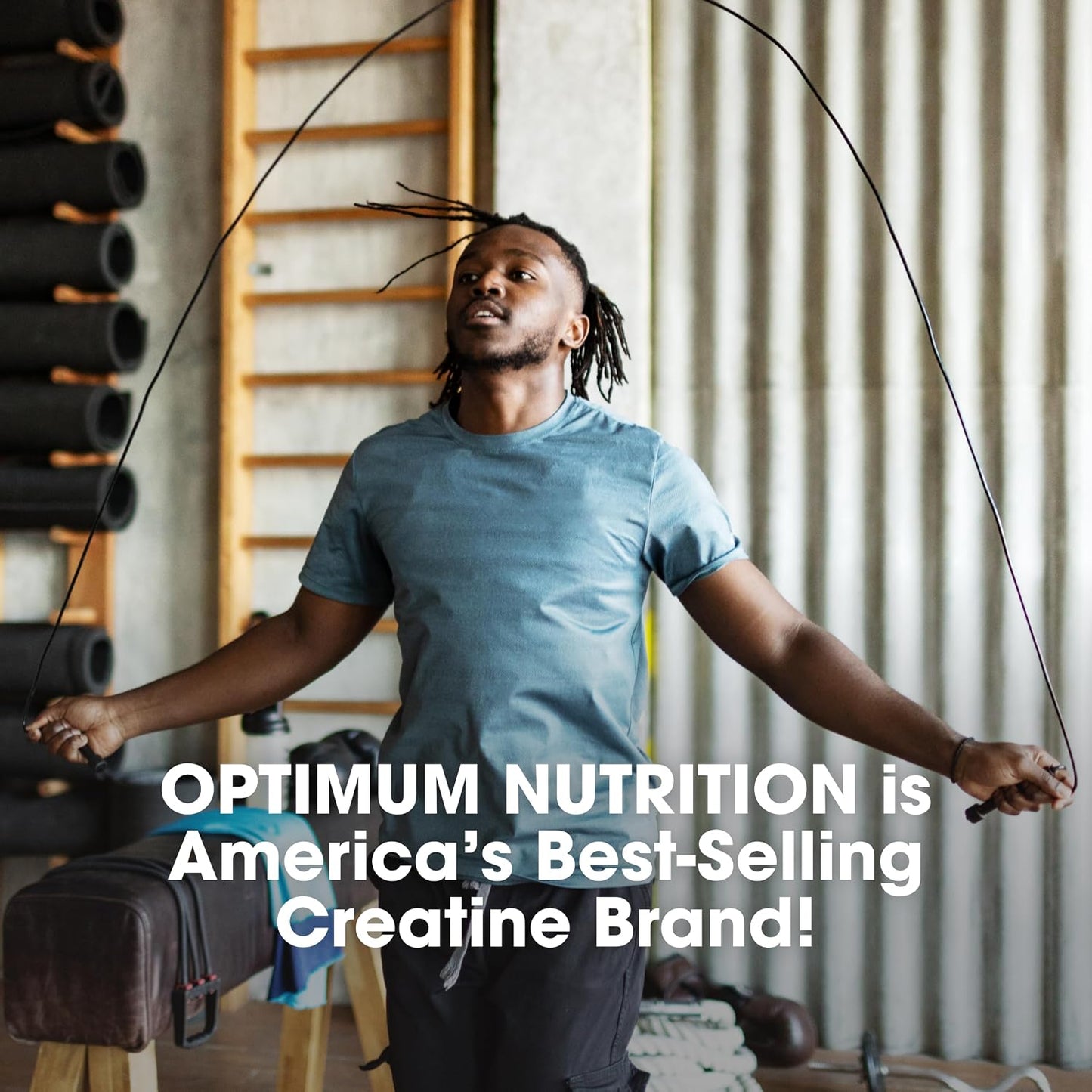 Optimum Nutrition Creatine, Micronized Creatine Monohydrate Powder, Supports Strength & Recovery, Banned Substance Tested, Unflavored, 5g per Serving, 60 Servings | 5g Micronized Creatine Monohydrate Powder Per Serving, Supports Muscle Strength & Power, E