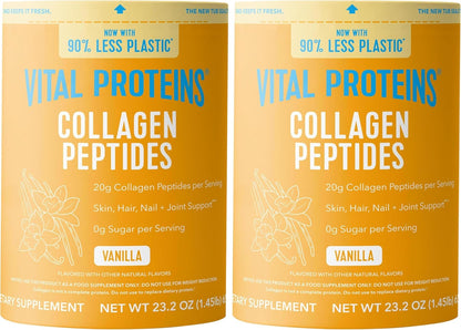 Vital Proteins Collagen Peptides Powder, Unflavored, 9.33oz | Grass-Fed Collagen Peptides, Supports Hair Skin & Nails, Bones & Joints, 13 Servings