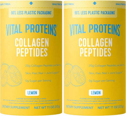 Vital Proteins Collagen Peptides Powder, Unflavored, 9.33oz | Grass-Fed Collagen Peptides, Supports Hair Skin & Nails, Bones & Joints, 13 Servings