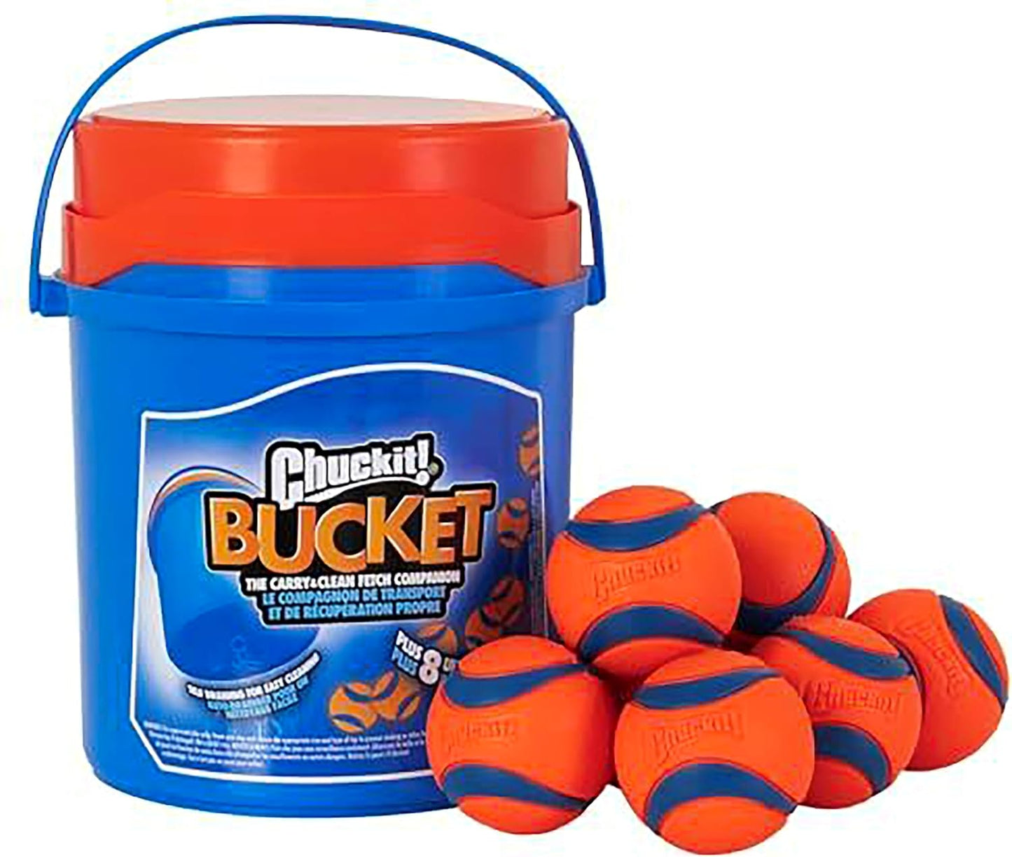Chuckit! Ultra Ball Dog Toy, Durable Rubber, Medium 2.5-in, 2 Pack | Made from Durable Rubber with an Extra-Thick Core, This Bouncy Fetch Ball Floats in Water for Lasting Games of Fetch