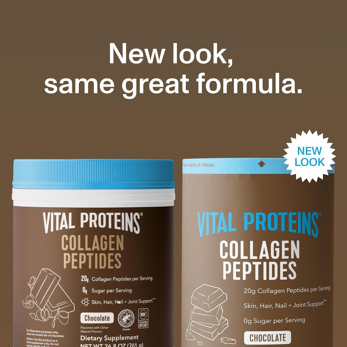 Vital Proteins Collagen Peptides Powder, Unflavored, 9.33oz | Grass-Fed Collagen Peptides, Supports Hair Skin & Nails, Bones & Joints, 13 Servings