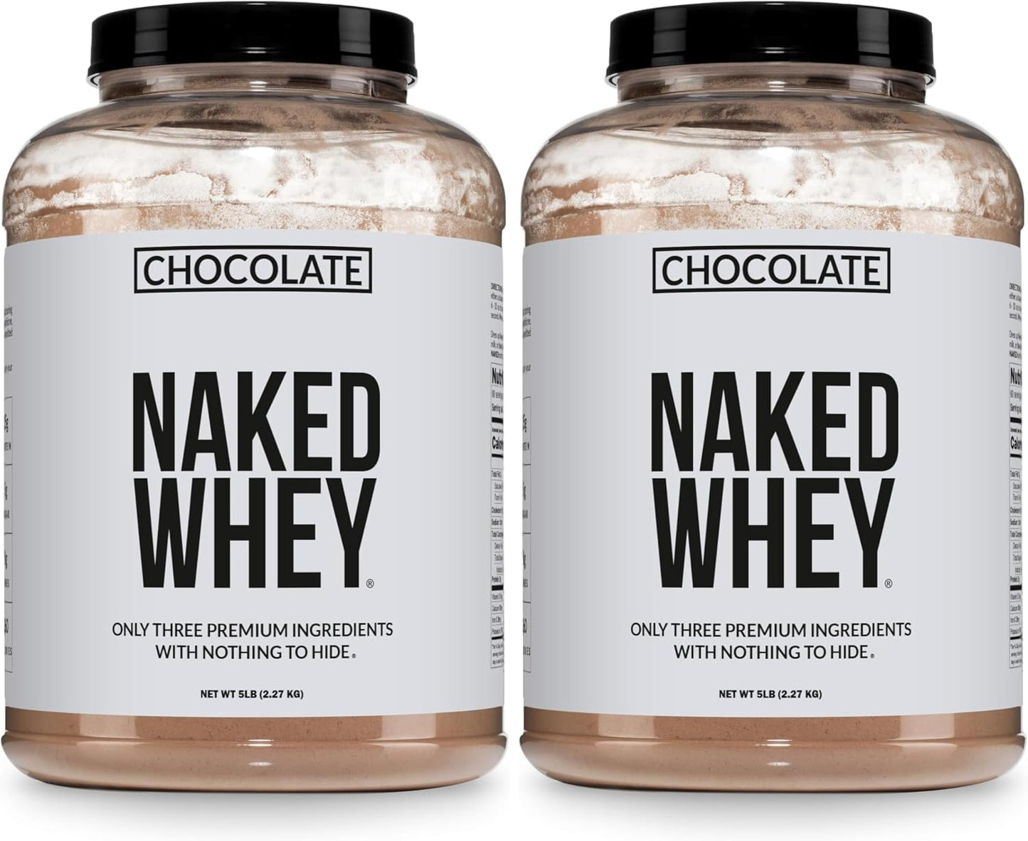 NAKED Whey 1Lb - Only 1 Ingredient, Grass Fed Whey Protein Powder, NSF Certified, Undenatured, No Gmos, No Soy, Gluten Free, Stimulate Growth, Enhance Recovery - 15 Servings