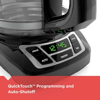 BLACK+DECKER 12-Cup Drip Coffee Maker with Vortex Brewing