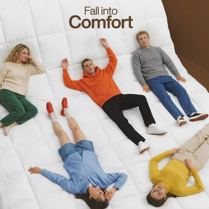 Utopia Bedding Queen Comforter 2 Pack, Duvet Insert, White, 88 x 88 Inches | Soft and Fluffy Down Alternative Bed Comforter, All Season, Breathable, Corner Tabs, Box Stitched, Durable, Machine Washable