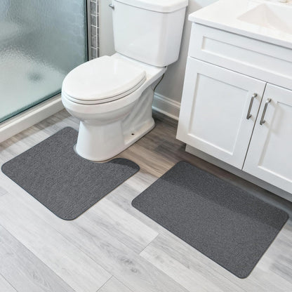 Bosap Bath Mat,Ultra Thin Bathroom Runner Rugs,Large Bath Mats for Bathroom,Quick Dry,Non-Slip,Machine Washable,Low Pile,Bath Rug,Shower Outside,Sink,Home Decor Accessories.Purple,3'x5'(36x60inch)