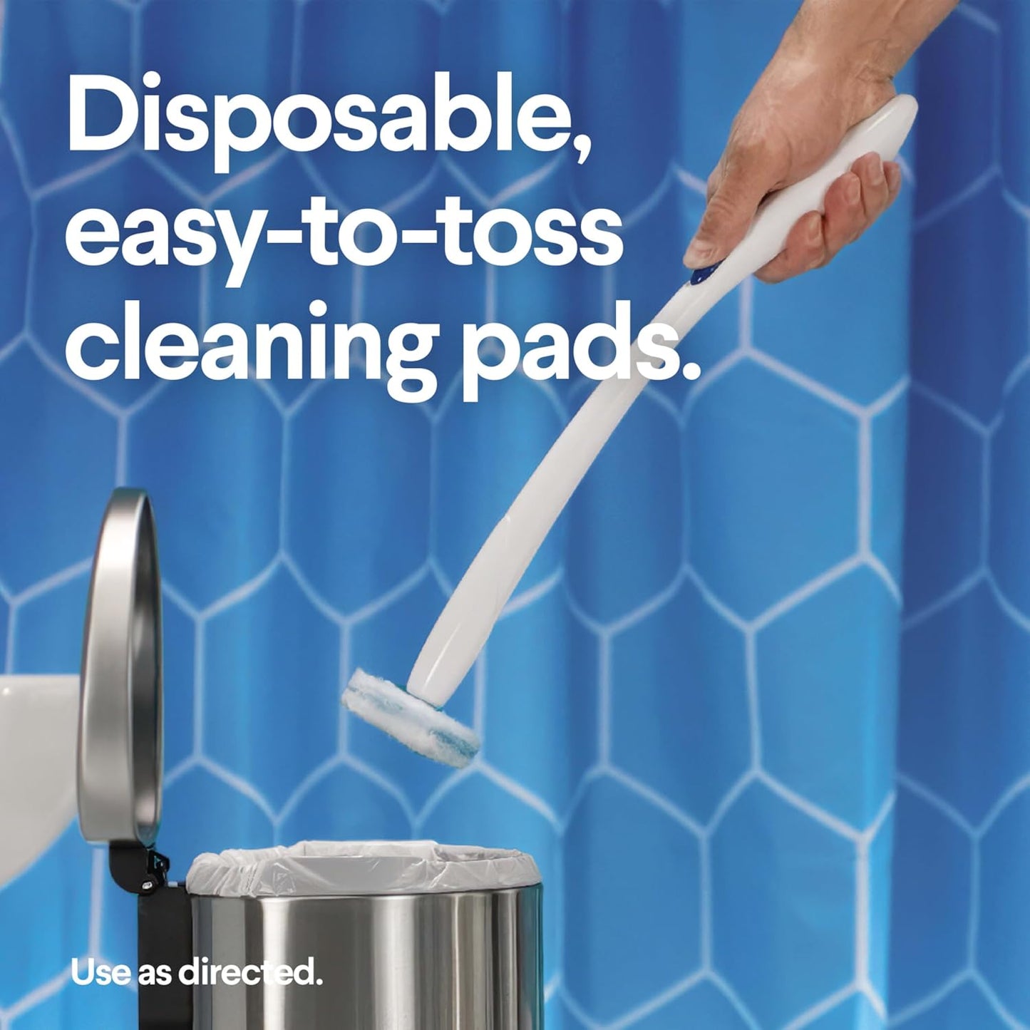 Clorox ToiletWand Toilet Cleaning System, Wand, Caddy and 6 Refill Heads