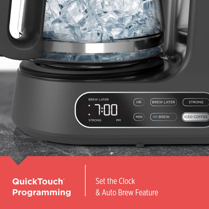 BLACK+DECKER 12-Cup Drip Coffee Maker with Vortex Brewing
