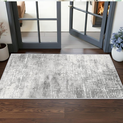 2x6 Hallway Washable Runner Rug : Vintage Soft Kitchen Laundry Runner with Non Slip Backing Farmhouse Entryway Living Room Floor Mat Stain Resistant Carpet for Bedroom Bathroom Distressed Beside Rug