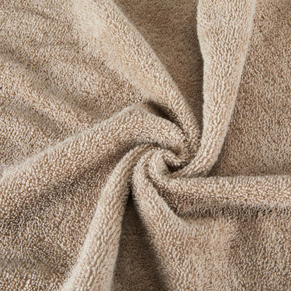 Amazon Basics 6-Piece Oversized Fade-Resistant Towel Set, 100% Cotton, Highly Absorbent, Soft, Teal, 2 Bath Towels, 2 Hand Towels, 2 Washcloths