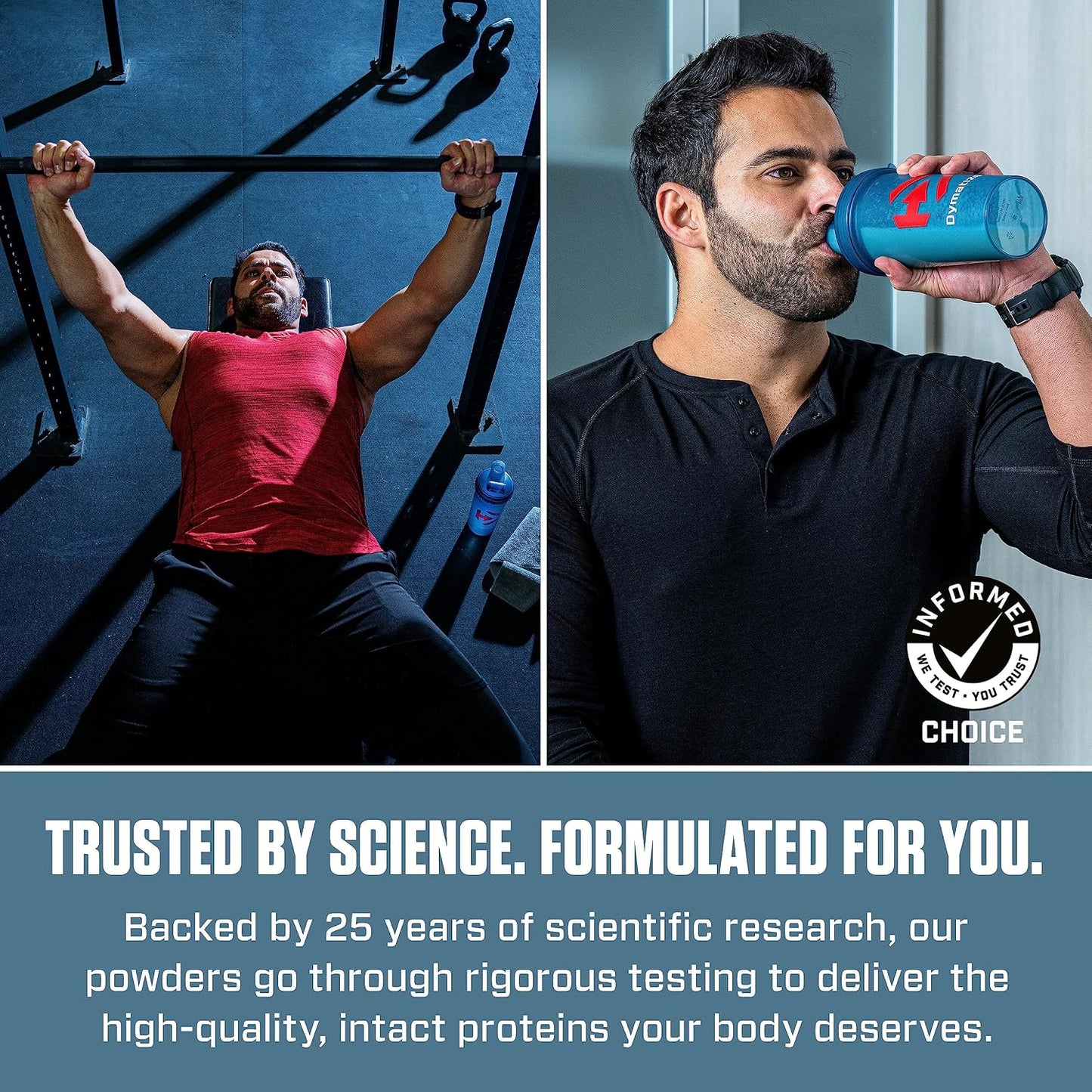 Dymatize ISO100 Protein Powder, 100% Whey Isolate, Cookies & Cream | 25g Protein, Hydrolyzed, Fast-Absorbing, Supports Muscle Health, 5.5g BCAAs, Gluten-Free, 20 Servings, 1.3 lb